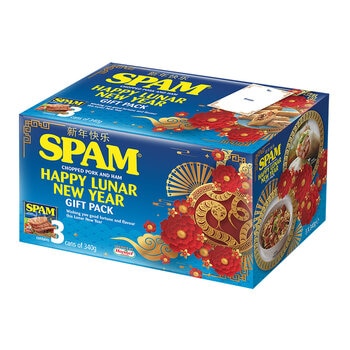 SPAM Chopped Pork and Ham, 3 x 340g