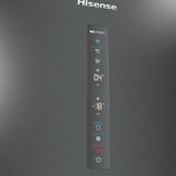 Hisense RB470N4SFC Fridge Freezer in Black