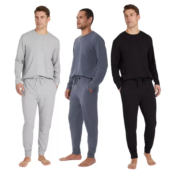 32 Degrees Men s Ultra Stretch Cotton Lounge Set in 3 Col