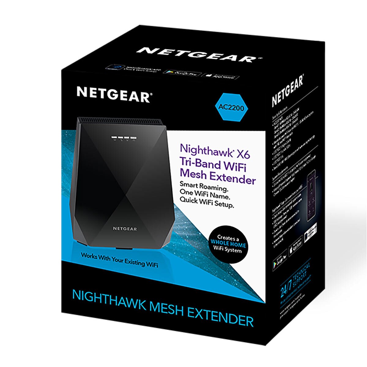 Netgear Ex Nighthawk X Tri Band Wifi Mesh Extender Costco Uk