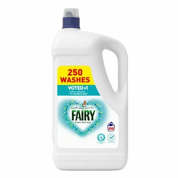 Fairy Fabric Softener Super Concentrate, 250 Wash, 5L Fairy Fabric Softener Super Concentrate, 250 Wash, 5L