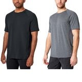 Mondetta Men's Active Tee 2 Pack Black