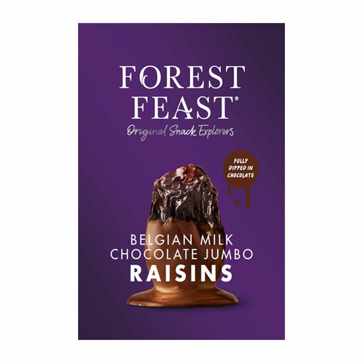 Forest Feast Milk Chocolate Covered Raisins, 1kg Forest Feast Milk Chocolate Covered Raisins, 1kg
