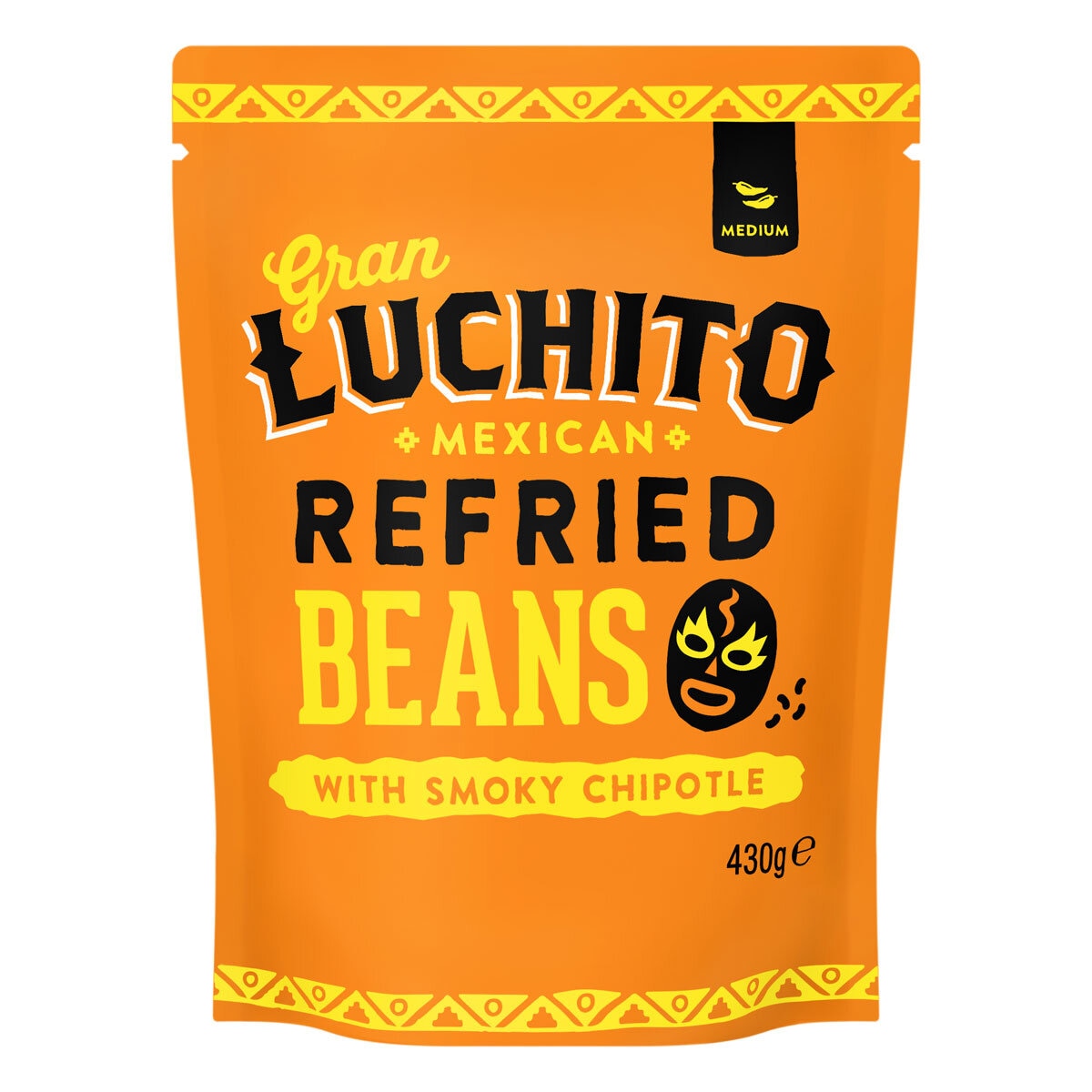 Gran Luchito Mexican Refried Beans, 430g