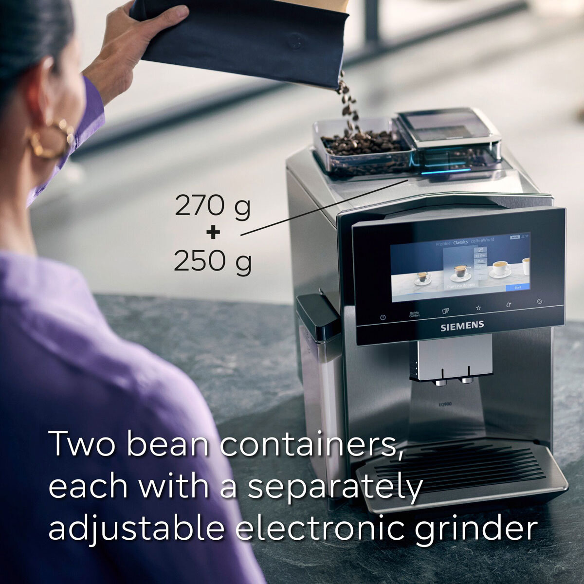 Siemens EQ900+ Coffee Machine