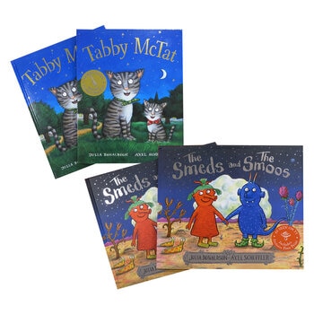 Julia Donaldson Gift Set Slipcase in 2 Options: Tabby McTat or The Smeds & The Smoos