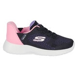 Skechers Kids Swift Fit Trainer in Black & Pink