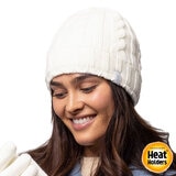 Heat Holders Ladies Original Thermal Hats 2 Pack in Cream