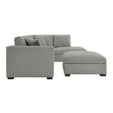 Thomasville Holmes 3 piece Fabric Sectional with Chaise cut out image