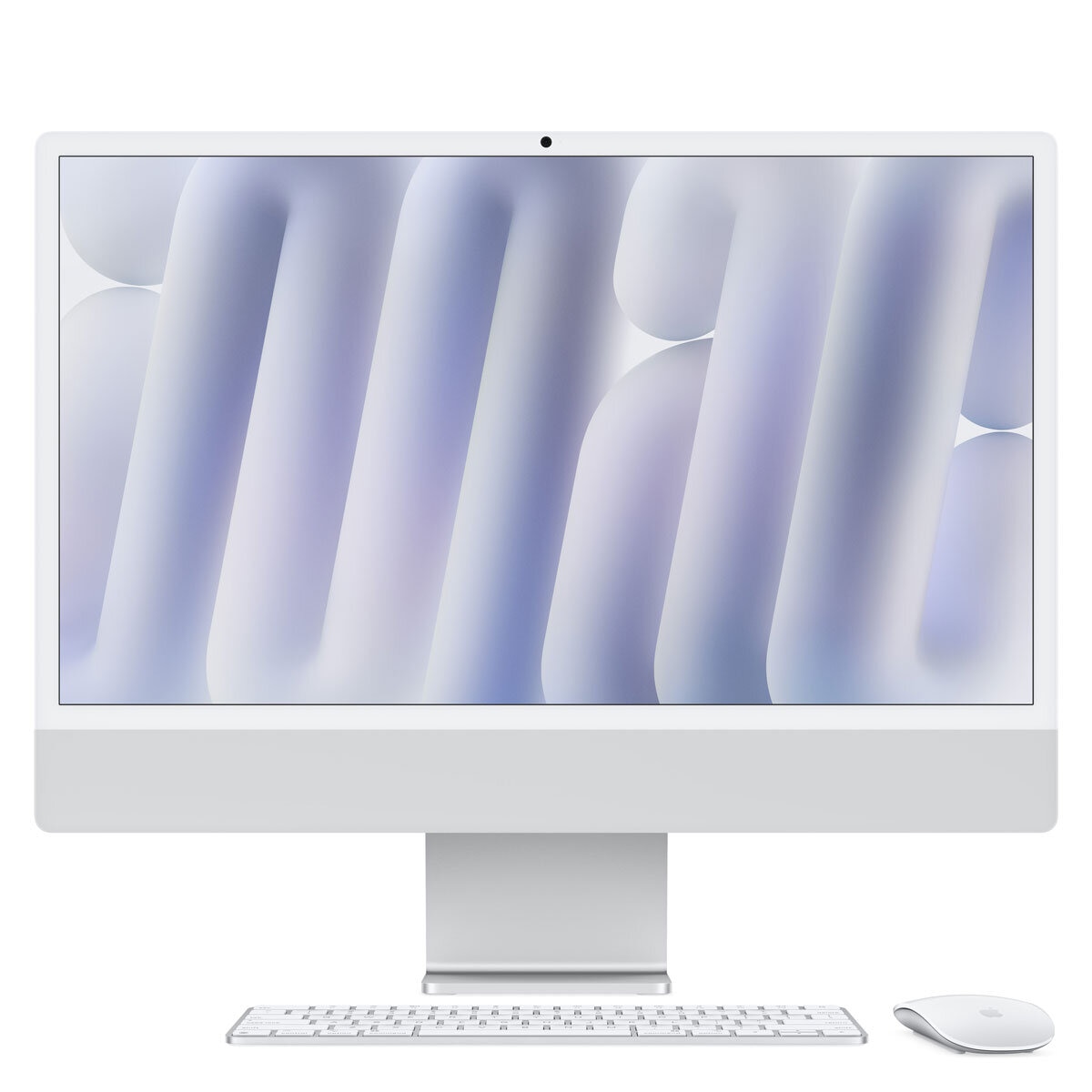 Apple iMac 2024, Apple M4 Chip, 8-Core CPU, 8-Core GPU, 16GB RAM, 256GB SSD 24 Inch in Silver, MWUC3B/A at costco.co.uk