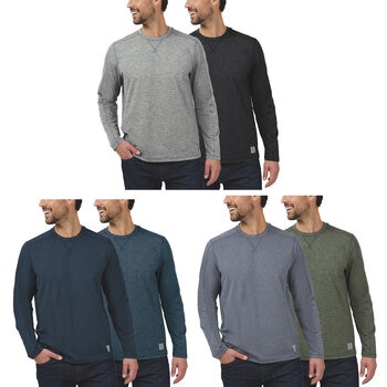 Rugged Elements Men's Crew Tee, 2 Pack