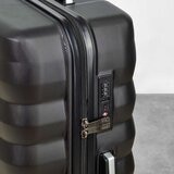 Rock Berlin 3 Piece Hardside Luggage Set in Black