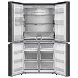 Hisense RQ758N4SWFE, Multi Door Fridge Freezer, E Rated in Black