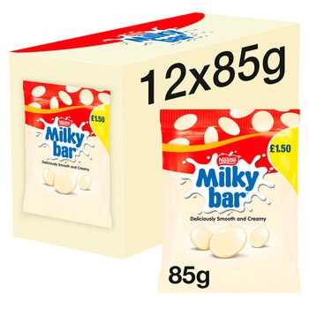 Milkybar Buttons PMP £1.50, 12 x 85g