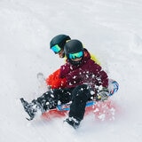 Sledz Mega Snow Disc (114cm) in Red