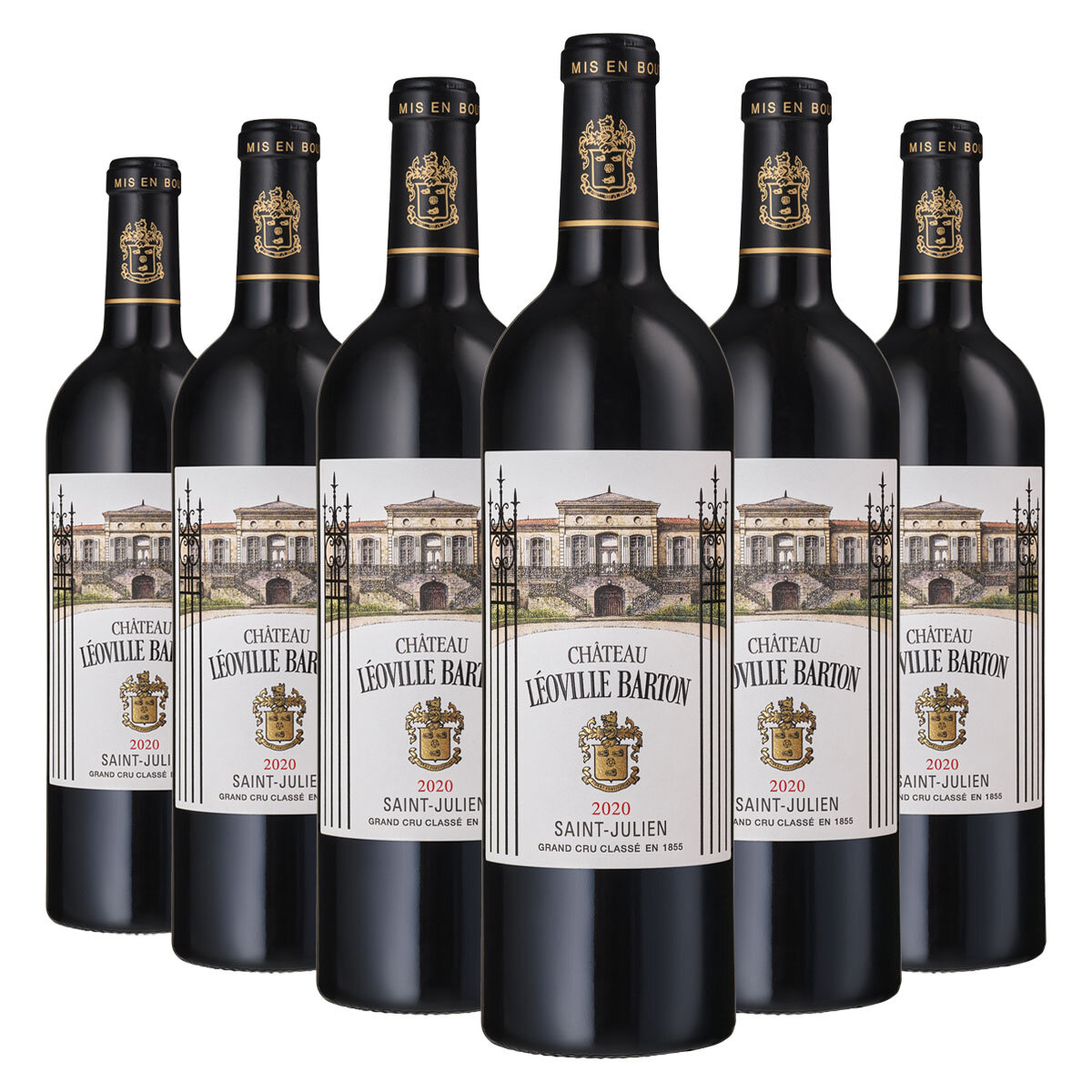 Chateau Leoville Barton St Julien GCC 2020, 6 x 75cl