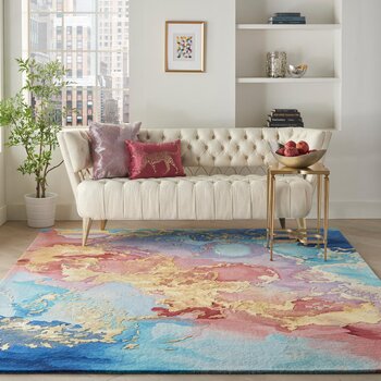 Prismatic Multicolour Rug in 3 Sizes Prismatic Multicolour Rug in 3 Sizes