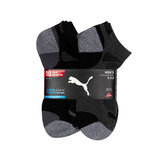 Puma Men's Trainer Sock 10 Pack in Black