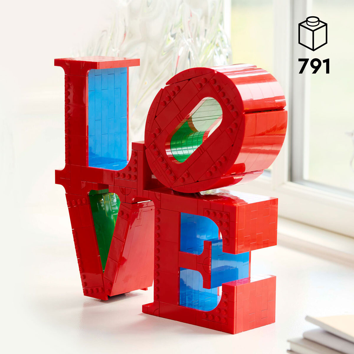 LEGO Art LOVE Sculpture - Model 31214 (18+ Years)