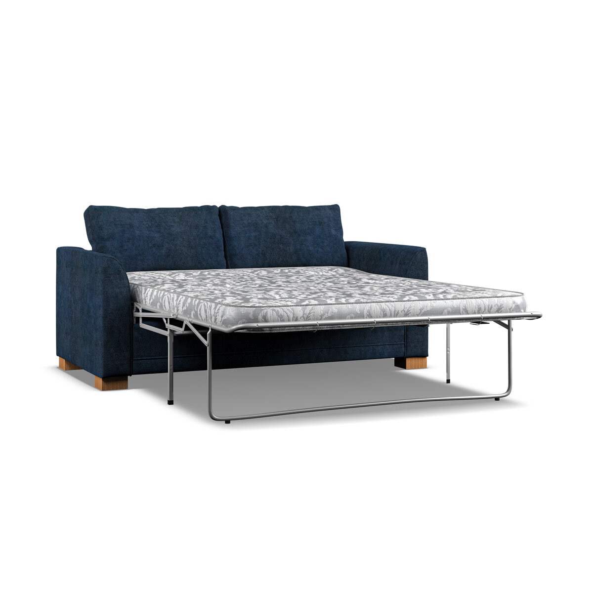 Devon Navy Fabric Sofa Bed