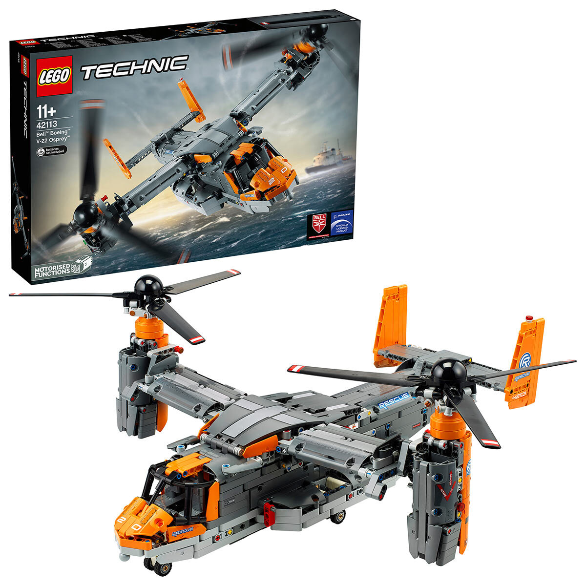 Lecho technic bell boeing V22 Osprey construction set