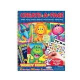 Create a Face Sticker Activity Book Assortment, Dinos