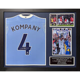 Kompany Signed Shirt