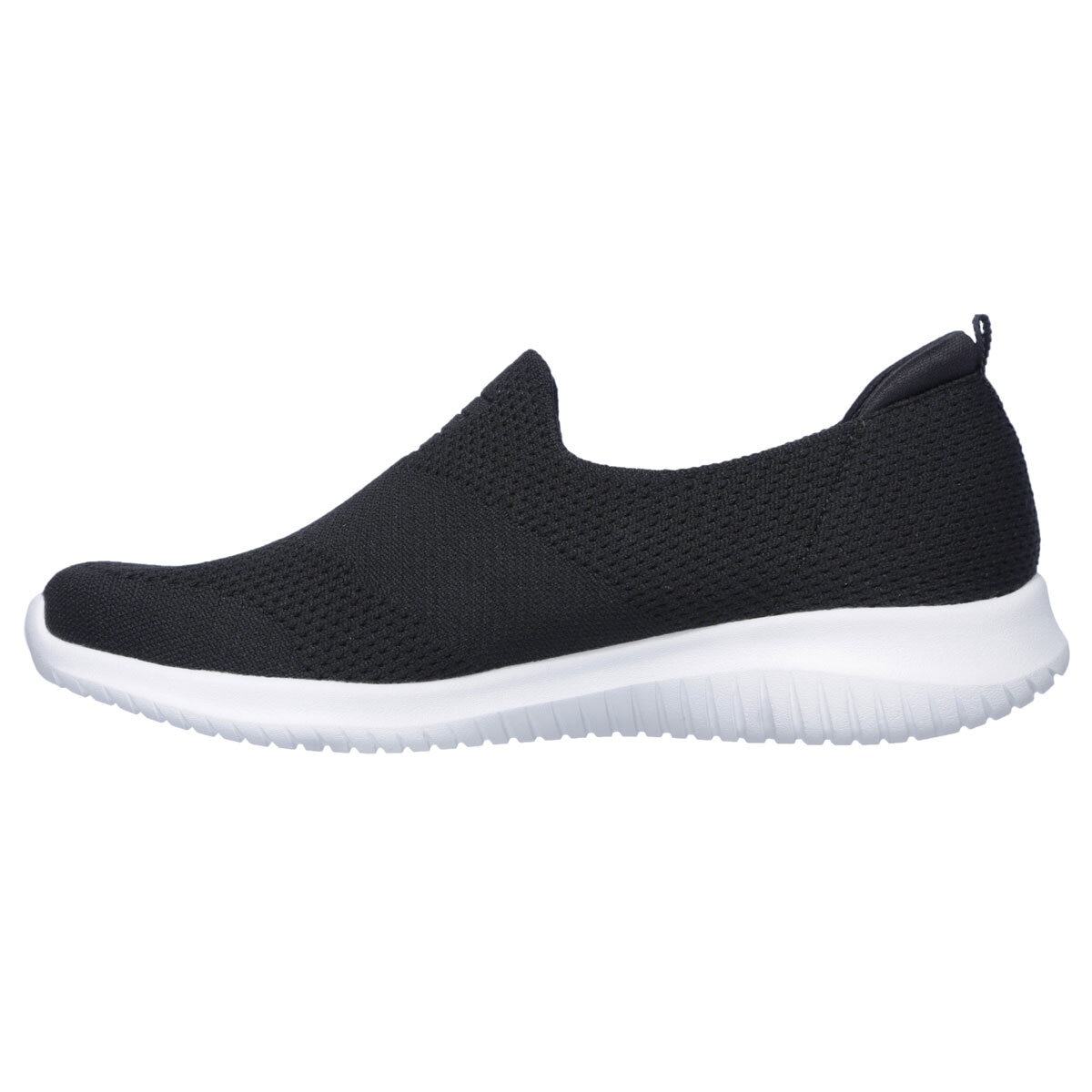 Skechers Ladies Ultra Flex Trainers in Black