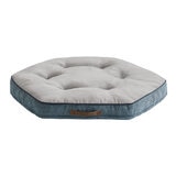 Kirkland Signature Hexagon Napper Pet Bed 42" (106.7cm) in Blue Suede