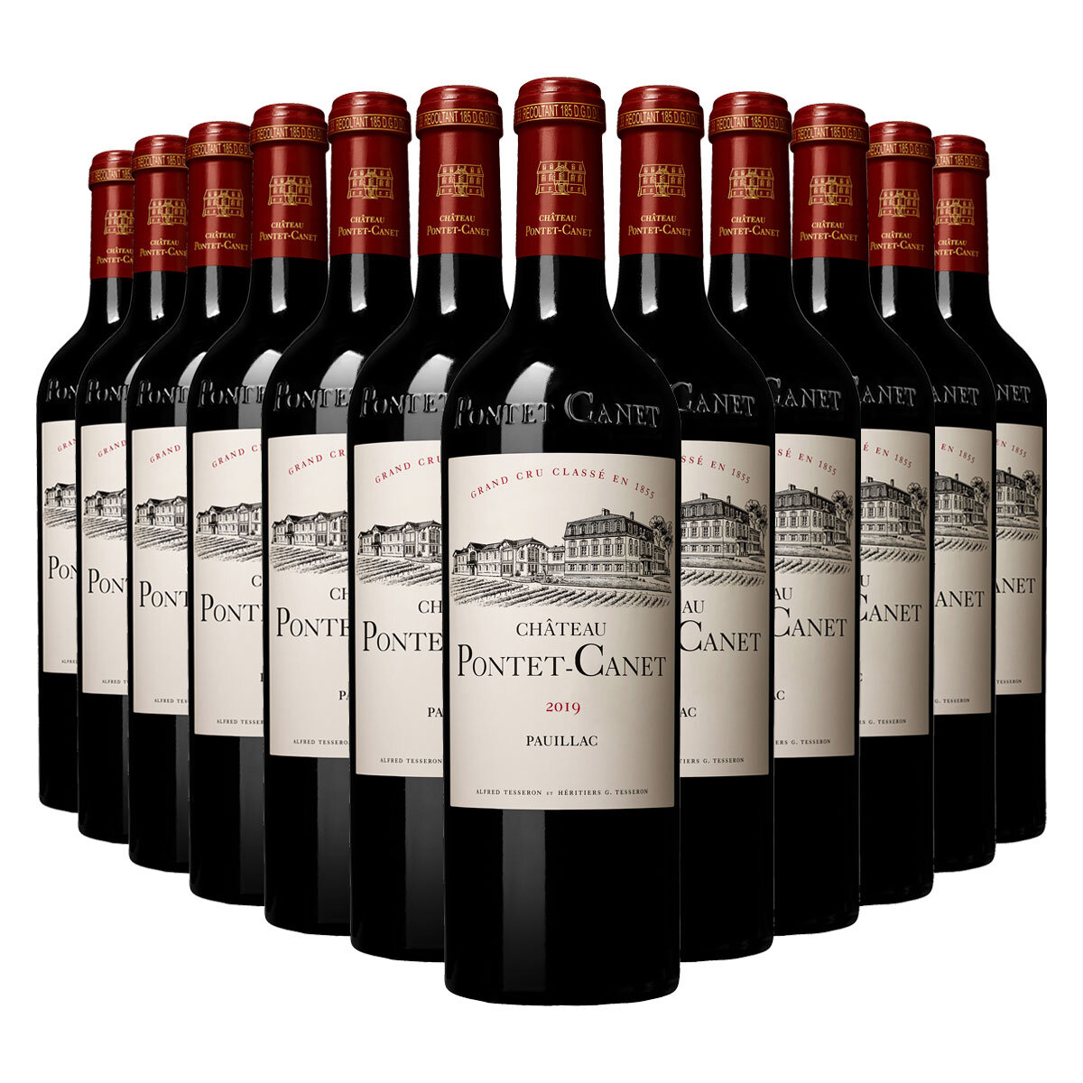 Chateau Pontet Canet Pauillac 2019, 12 x 75cl