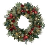 Buy 30" Decorated Red Wreath Item image at costco.co.uk