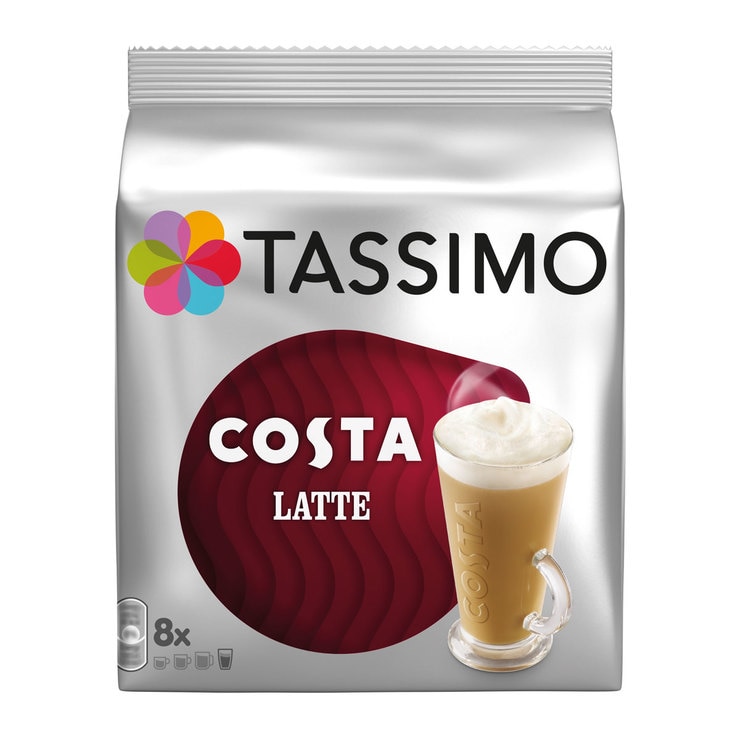 Costa Tassimo Latte Coffee Pods, 40 Servings Costco UK