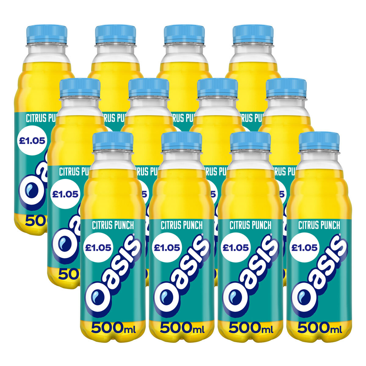 Oasis Citrus Punch, 12 x 500ml | Costco UK