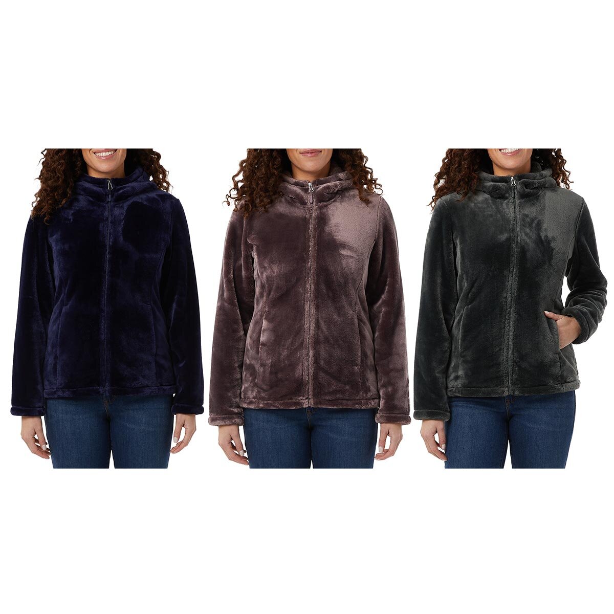 32 Degrees Women s Plush Fleece with Hood