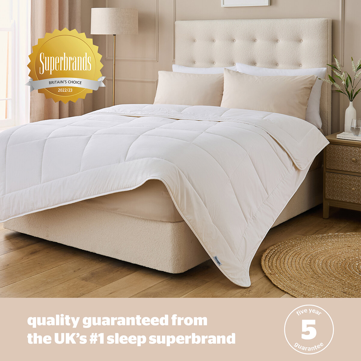 Silentnight Natural Wool Lightweight Duvet