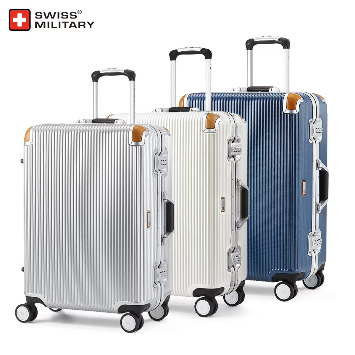 Swiss Military 65cm Large Hardside Case in 3 Colours | Co...