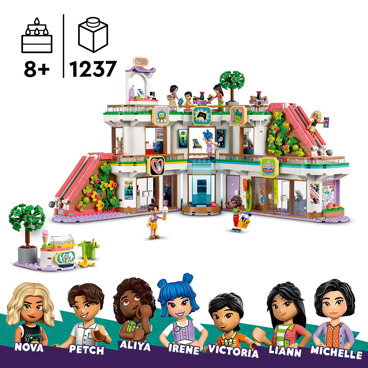 Buy LEGO Friends Heartlake City Shopping Mall Overview Image at Costco.co.uk