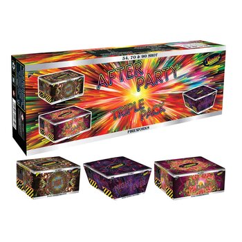 Black Cat After Party Triple Pack Firework Kit