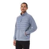 32 Degrees Men's Mixed Media Jacket in Cool Grey, Extra Extra Large