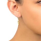 14kt Yellow Gold Twist Earrings