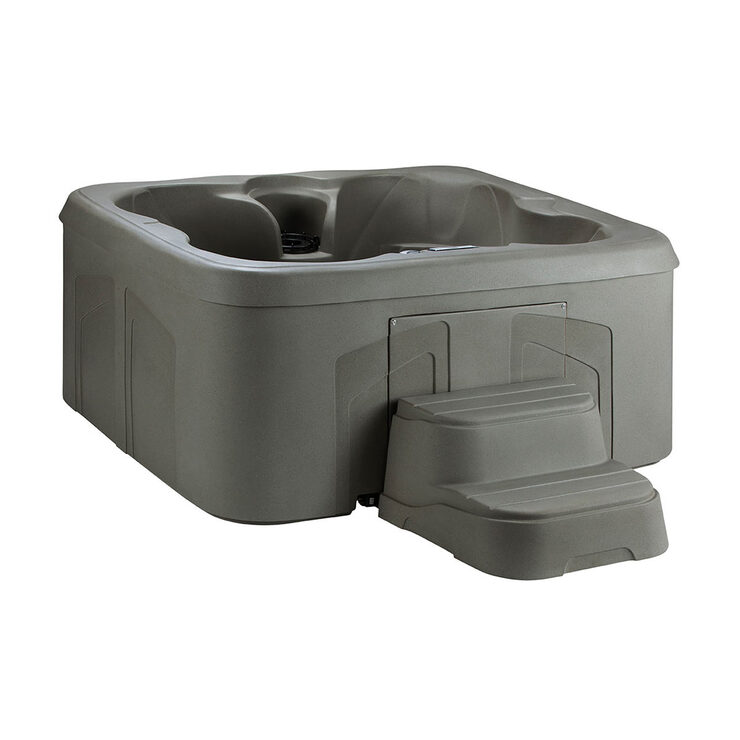 Superior Spa 13-Jet Malibu Roto Molded 4 Person Hot Tub in Grey ...