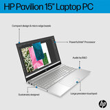 HP Pavilion, Intel Core i5, 16GB RAM, 512GB SSD, 15.6 Inch Laptop, 15-eg22