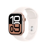 Buy Apple Watch Series 10 GPS, 42mm Rose Gold AluminiumCase with Blush Sport Band M/L, MWWJ3QA/A at costco.co.uk