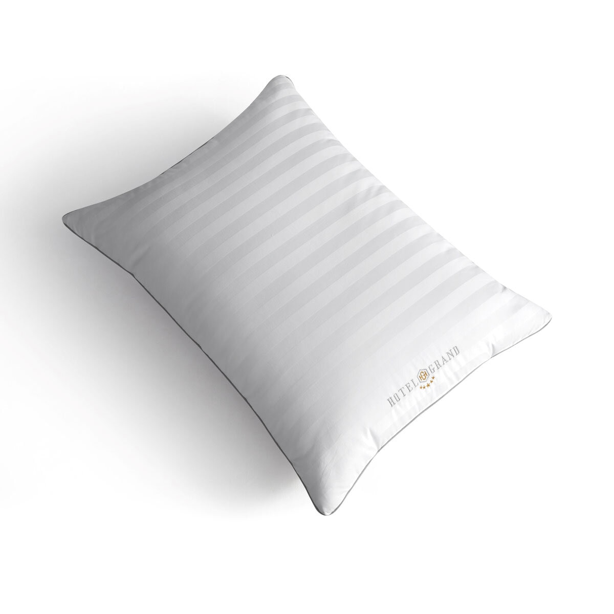 Hotel Grand Feather & Down Rolled Pillow, 2 Pack