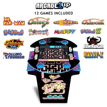 Arcade1Up Ms. Pac-Man / Galaga Pub Table Arcade Machine