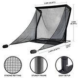On Par Deluxe Home Golf Driving Net