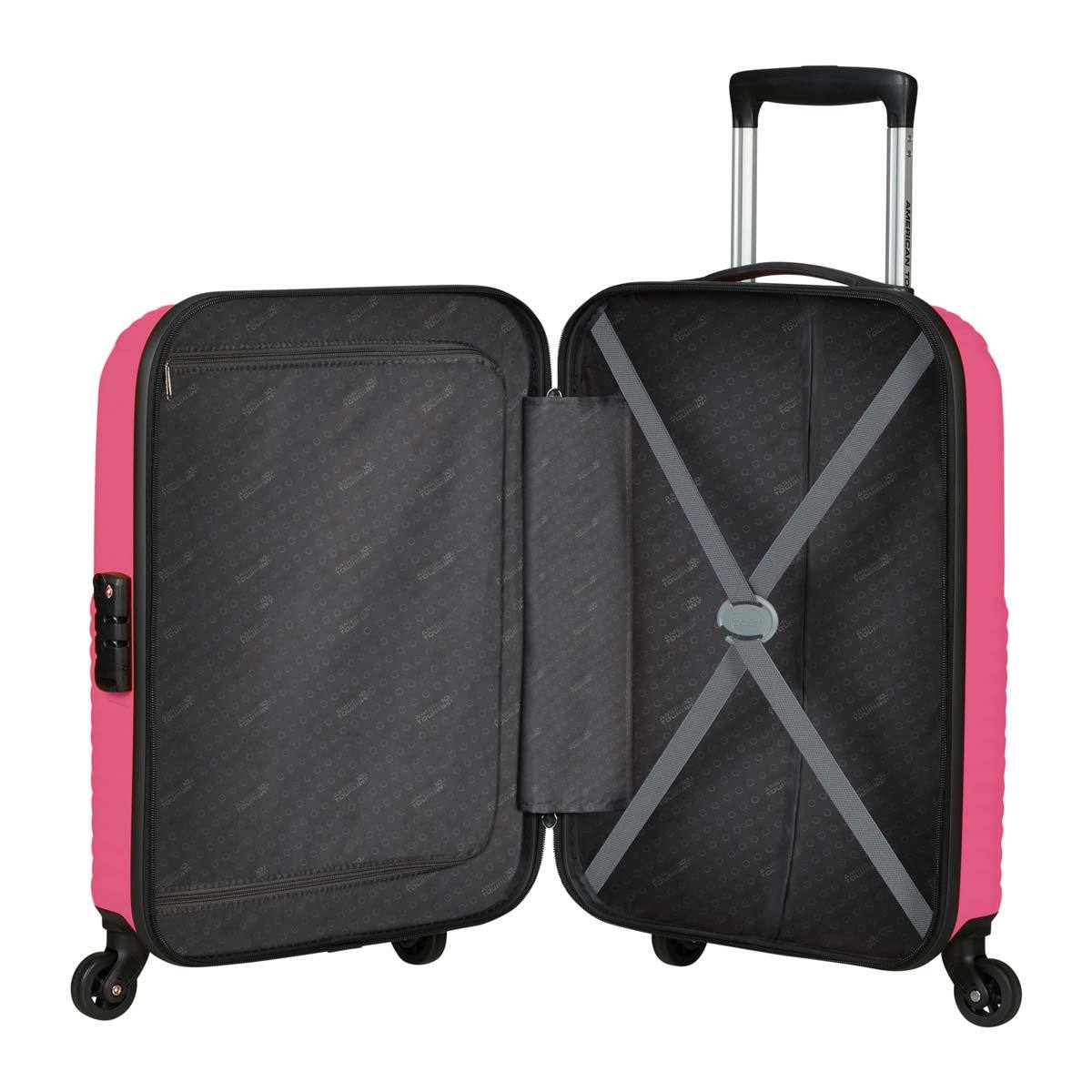 American Tourister Zakk Carry on Hardside Spinner Case, Pink | Costco UK