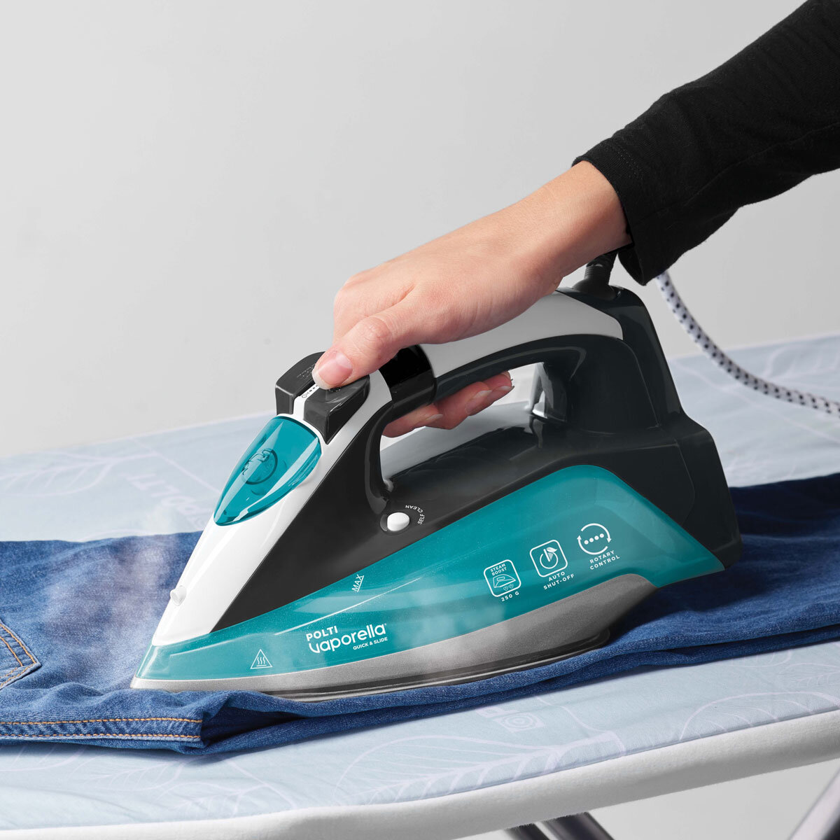 Polti Vaporella QS220 Quick & Slide Steam Iron, PLGB0082