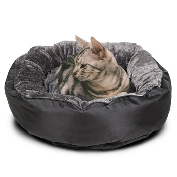 Snoozzzeee Deluxe Luxury Donut Pet Bed, 20.3cm x 63.5cm (8" x 25") in 2 Colours