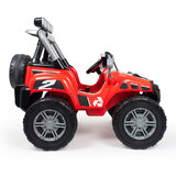 Buy Injusa Monster 24V Electric Ride On Jeep in Red Overview Image at Costco.co.uk